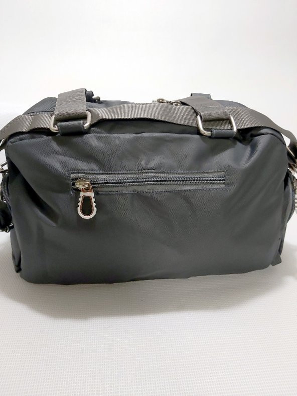 Çok 10 Gözlü Su Geçirmez Paraşüt Bezi Kadın Kız Omuz El Çantası - 4