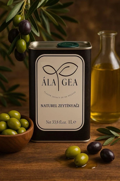 Ala Gea Soğuk Sıkım Naturel Sızma Premium Zeytinyağı