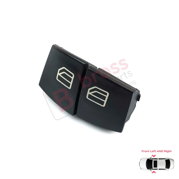 Mercedes E Class W211 S211 CLS Coupe C219 2118210058 İçin 2 Adet Ön Cam Açma Düğme Kapağı ürün görseli 1