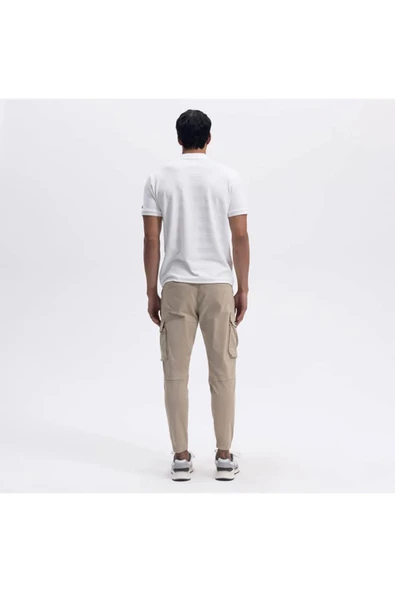 Ellesse Sartorıa Beyaz Erkek T-shirt Em493 - Resim 4