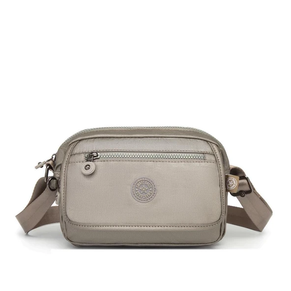 Metalik Kumaş Kadın Postacı Çantası Smart Bags 3166 - 4
