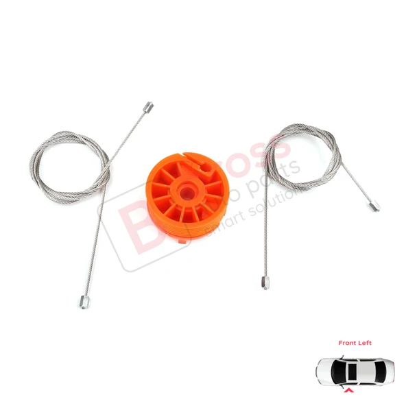 Peugeot 207 WA WC WK SW 2006–2015 5-Kapı 9221W9 İçin Elektrikli Ön Sol Cam Kriko Tamir Seti