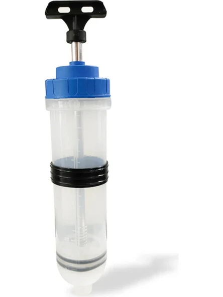 Dorf Dorf Oto Şırınga 1,5 Litre Yağ Yakıt Hidrolik Sıvı Çekme Basma 1500ML - 5