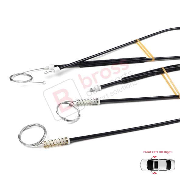 Audi A5 S5 8T3 2007-2017 Coupe 8T0837461 8T0837462 İçin Elektrikli Ön Sağ veya Sol Cam Kriko Seti - Resim 2