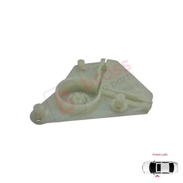 VW Polo MK4 6Q 9A 9N 9N3 2001-2009 HB 9A4 2002-2018 Sedan İçin Ön Sol Cam Kriko Motor Makara Kapağı - Resim 2