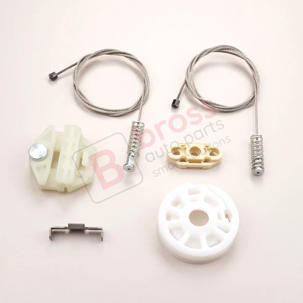 Opel Omega B İçin Ön Sol veya Sağ Cam Kriko Tamir Seti - Resim 2