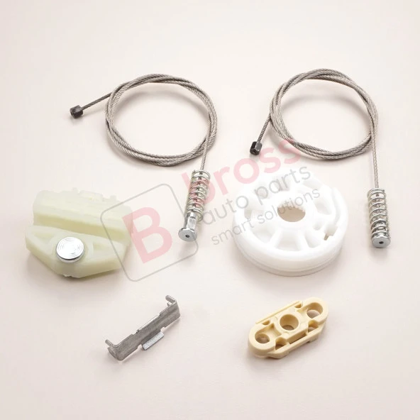 Opel Omega B İçin Ön Sol veya Sağ Cam Kriko Tamir Seti - Resim 3