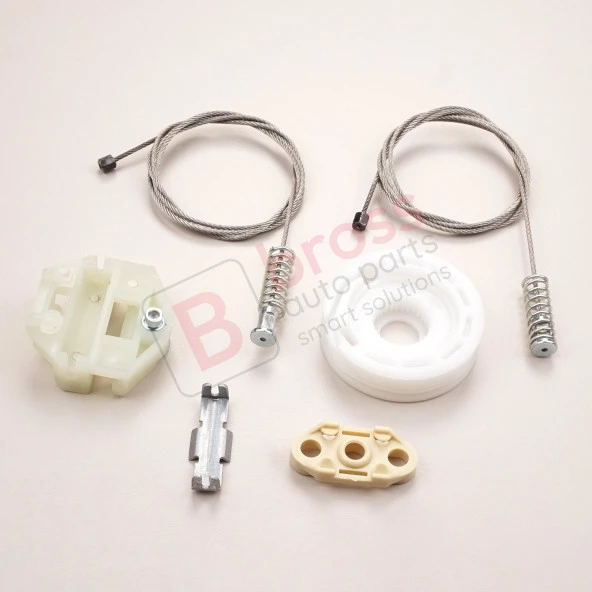 Opel Omega B İçin Ön Sol veya Sağ Cam Kriko Tamir Seti - Resim 4