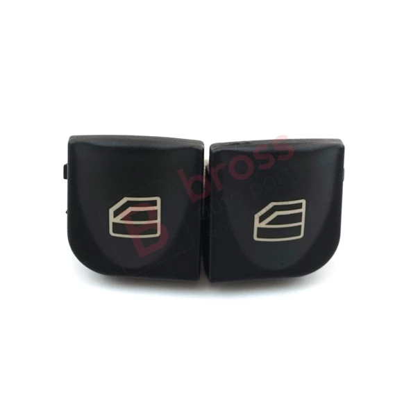 Mercedes W203 W209 C209 A209 İçin Ön Sol Sağ Cam Düğme Kapağı 2038210679