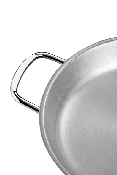 Nehir Silver Çelik İtalyan Omlet Sahan 16 cm Kapaksız - 5