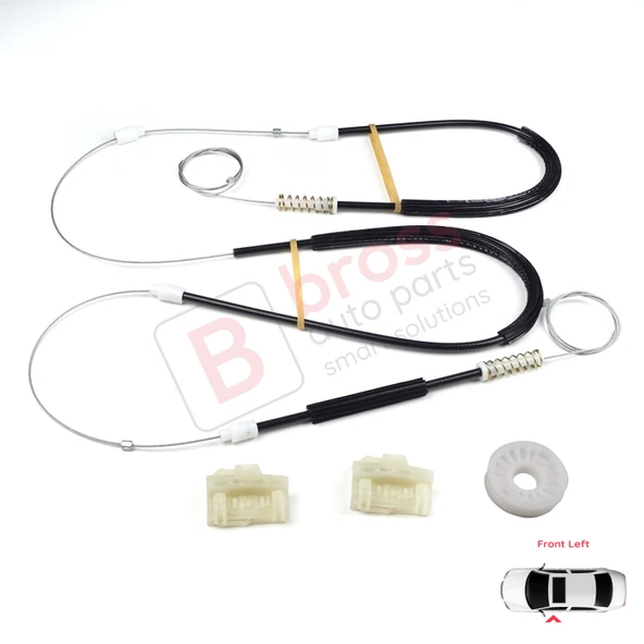 VW Passat B5 B5.5 3B 3BG Skoda Superb MK1 B5 3U 3B1837461 İçin Ön Sol Cam Kriko Tamir Seti