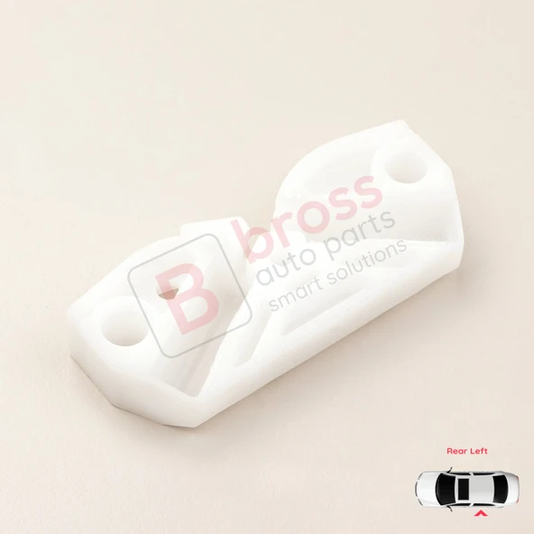 Mercedes CLK W209 C209 A209 2002-2009 2-Kapı Coupe Convertible İçin Arka Sol Cam Kriko Tamir Klipsi - Resim 4