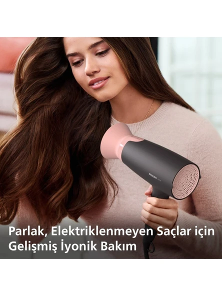 Philips BHD350/06 Thermoprotect Saç Kurutma Makinesi - 2100W, Gelişmiş İyonik Bakım, 6 Isı ve Hız Ayarı - 6