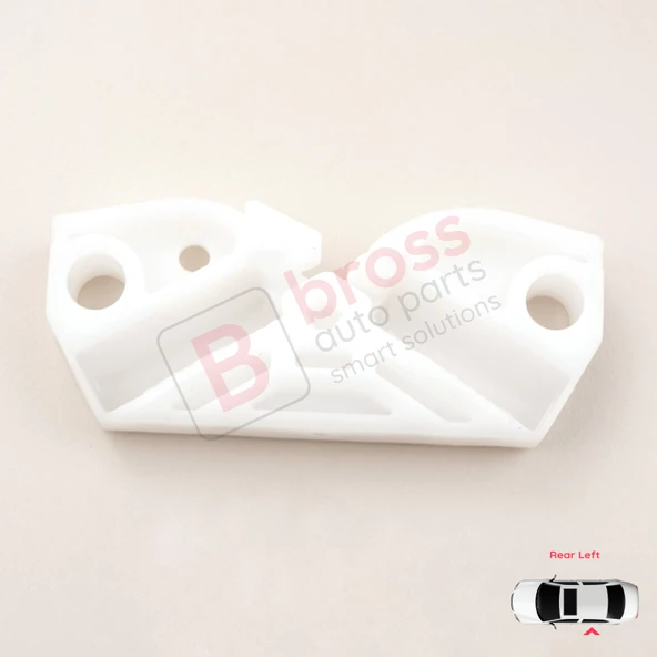 Mercedes CLK W209 C209 A209 2002-2009 2-Kapı Coupe Convertible İçin Arka Sol Cam Kriko Tamir Klipsi ürün görseli 1