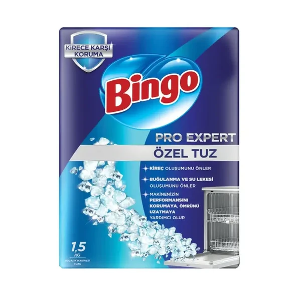 Bingo Dinamik Bulaşık Makinesi Tuzu 1500 G