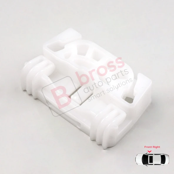 Mercedes Vito Viano Mixto MK2 W639 2011-2014 6397200546 İçin Ön Sağ Kapı Cam Kriko Tamir Plastiği - Resim 5