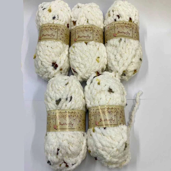 Kelebek Kadife Örgü İpi Paket ( 500 Gram ) 6593