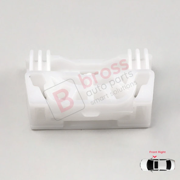 Mercedes Vito Viano Mixto MK2 W639 2011-2014 6397200546 İçin Ön Sağ Kapı Cam Kriko Tamir Plastiği - Resim 3