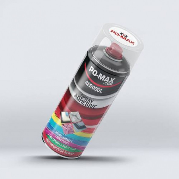 PO-MAX 340 GR SPREY BALLY Kumaş sünger yapıştırıcısı