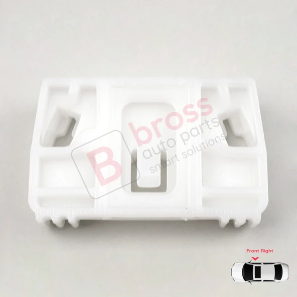 Mercedes Vito Viano Mixto MK2 W639 2011-2014 6397200546 İçin Ön Sağ Kapı Cam Kriko Tamir Plastiği - Resim 2