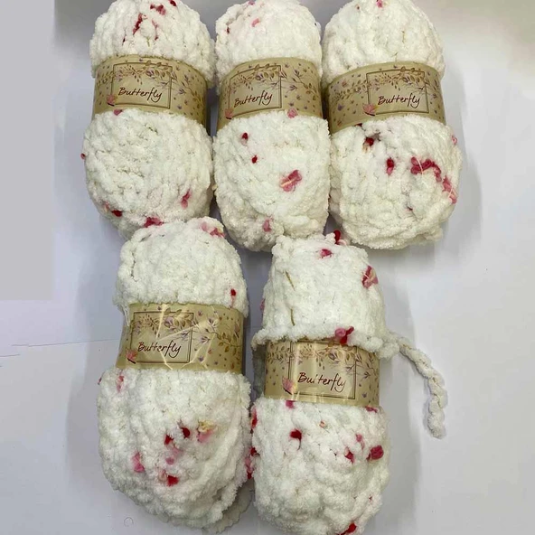 Kelebek Kadife Örgü İpi Paket ( 500 Gram ) 6583