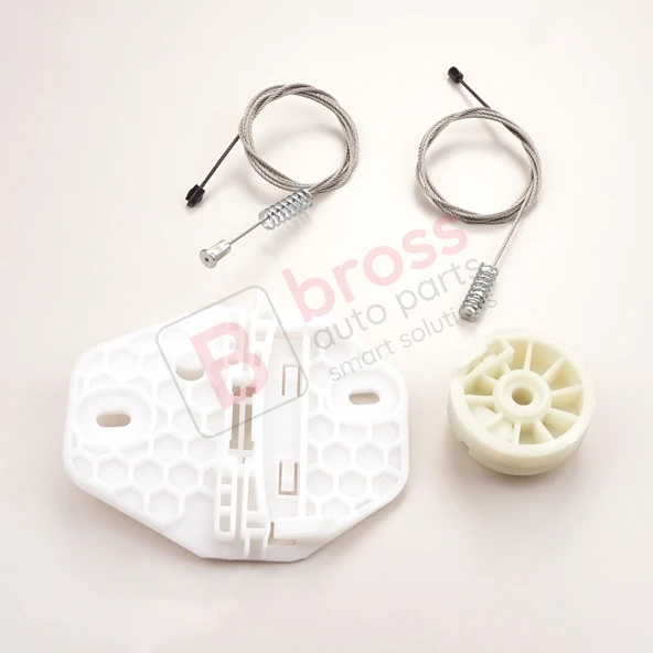 Renault Clio MK2 BB CB Thalia MK1 LB Symbol MK1 8200232508 İçin Sol Arka Cam Kriko Seti ürün görseli 1