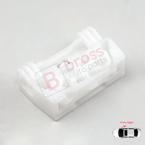 Mercedes Vito Viano Mixto MK2 W639 2011-2014 6397200546 İçin Ön Sağ Kapı Cam Kriko Tamir Plastiği - Resim 4