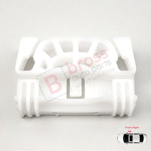 Mercedes Vito Viano Mixto MK2 W639 2011-2014 6397200546 İçin Ön Sağ Kapı Cam Kriko Tamir Plastiği ürün görseli 1