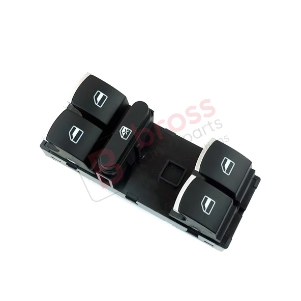 VW Seat İçin Sol Ön Pencere Paneli Anahtarı 10 Pin Krom 5K4959857