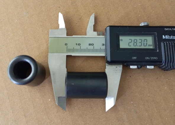 Ferrit nüve kömür ring Ferrit  Boncuk çekirdek (2 Adet) 18.5X 11X 28.5   (2 Adet ) - Resim 4