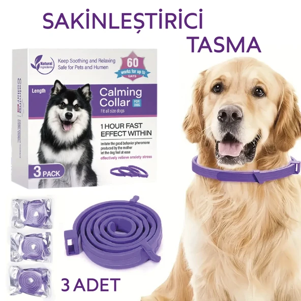 Calming Collars Dog Sakinleştirici Köpek Boyun Tasması 4'lü Paket - Ayarlanabilir Ölçü