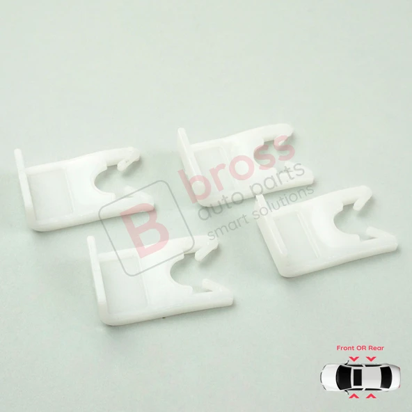 Renault Clio Laguna Espace MK1 MK2 Safrane 19 21 25 5 7700757267 İçin Kapı Kilit Sabitleme Klipsi - Resim 2