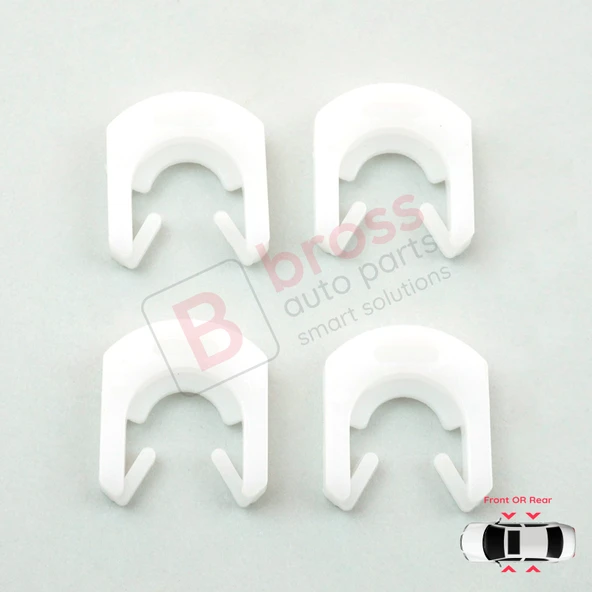Peugeot 106 306 405 406 Citroen AX Saxo ZX XM 915953 İçin Kapı Kilit Sabitleme Agraf Tespit Klipsi