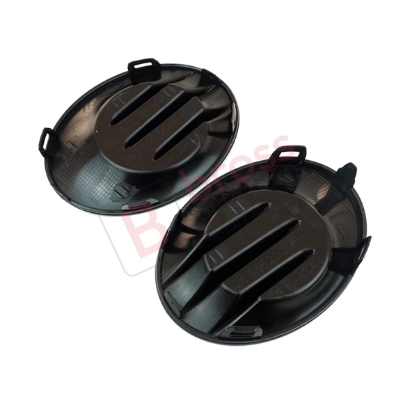 Renault Megane 3 Fluence için Sis Far Kapak Seti 263362039R, 263310354R - Resim 5