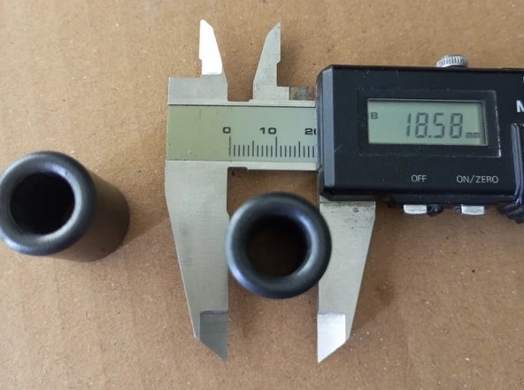 Ferrit nüve kömür ring Ferrit  Boncuk çekirdek (2 Adet) 18.5X 11X 28.5   (2 Adet ) - Resim 2