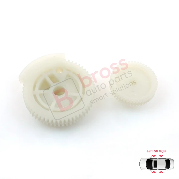 BMW F01 F02 F04 F10 F11 F12 için Ön Kapı Vakum Motor Tamir Dişlisi 51217185691 92 - Resim 2