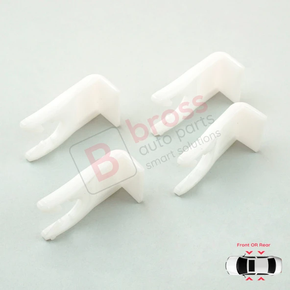 Renault Clio Laguna Espace MK1 MK2 Safrane 19 21 25 5 7700757267 İçin Kapı Kilit Sabitleme Klipsi - Resim 5