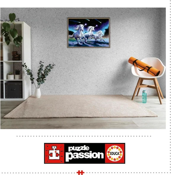 Educa 1000 Parça Kayan Yıldız Puzzle - 19919 - Shooting Stars Anne Stokes - Resim 4