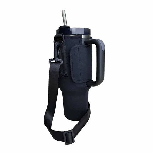 Stanley Neopren Termos Kılıfı ve Omuz Askısı 1.18 Lt Quencher Pipetli - 7