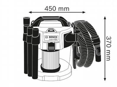 Bosch GAS 18 V-10L Akülü El Süpürgesi Procore 1x5.0Ah Akülü - 5