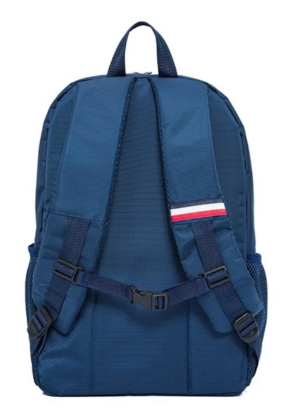 Cambridge Polo Club Hafif Su Geçirmez Üç Gözlü Lacivert Erkek Sırt Çantası - Resim 3