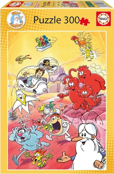 Educa 300 Parça Bir Zamanlar Karikatür Puzzle - Kız ve Erkek Çocuk - 8-11 Yaş