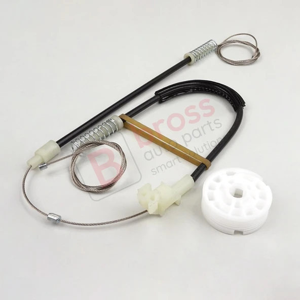 Volvo S40 V40 MK1 644 645 1995-2004 4/5-Kapı 30623449 İçin Elektrikli Ön Sağ Cam Kriko Tamir Seti - Resim 3