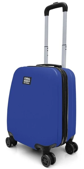 Coral High 40 cm Saks Mavi Erkek Mini Kabin Valizi - 16514