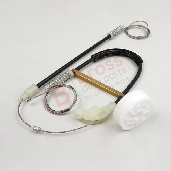 Volvo S40 V40 MK1 644 645 1995-2004 4/5-Kapı 30623449 İçin Elektrikli Ön Sağ Cam Kriko Tamir Seti - Resim 4