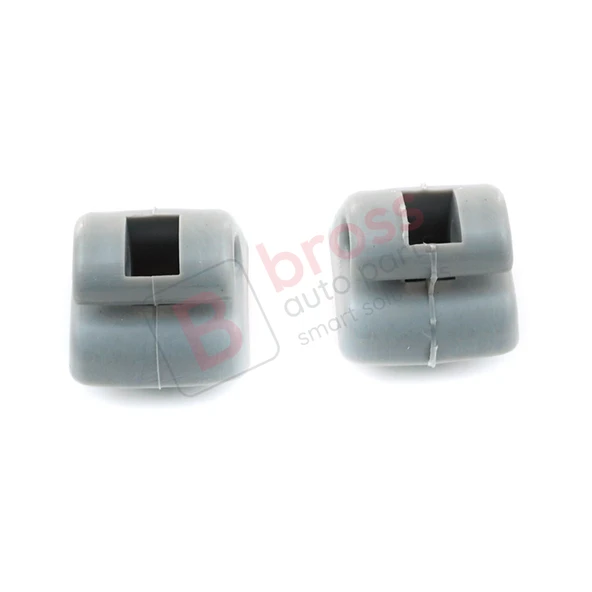 Mercedes E Sınıfı İçin 2 Adet Sunvisor Güneşlik Klipsi Gri - Resim 2