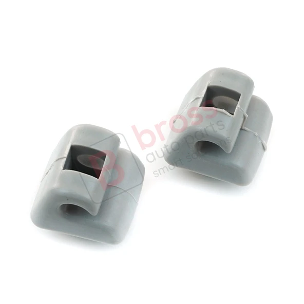 Mercedes E Sınıfı İçin 2 Adet Sunvisor Güneşlik Klipsi Gri ürün görseli 1