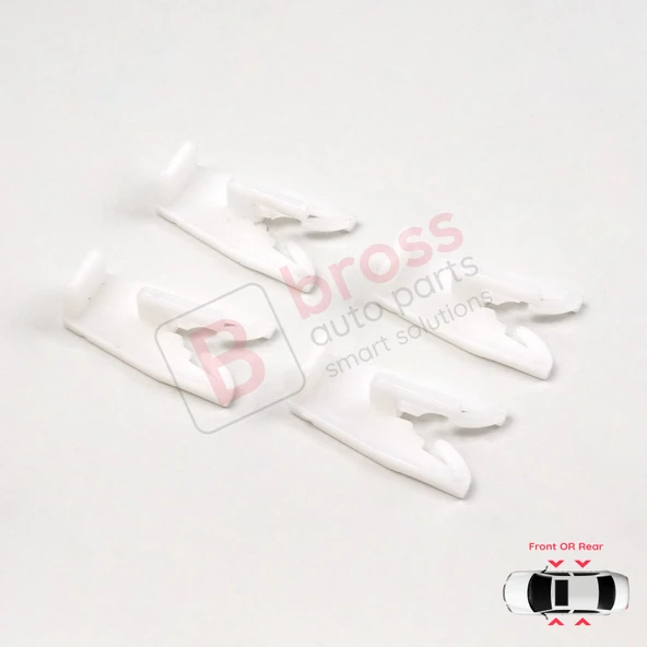 Renault 19 X53 B/C53 D53 L53 S53 1988-2003 İçin Cam Kriko Plastik Ayak Sabitleme Sekman Klipsi - Resim 5