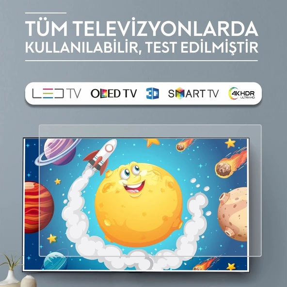 TV EKRAN KORUYUCU 39 INÇ 99 EKRAN 90X52 CM 3MM - 3