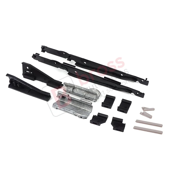 BMW 3 E91 5 E61 X3 E83 X5 E53 E70 Cullinan RR31 İçin 14 Parça Sunroof Kızak Tavan Perde Tamir Seti - Resim 4